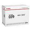 Canon CRG-039 fekete (black) eredeti toner