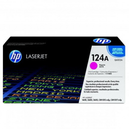 HP 124A Q6003A bíborvörös (magenta) eredeti toner
