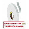 3M 9508W szerelőhab kétoldalas ragasztószalag, fehér 12 mm x 66 m