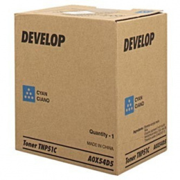 Develop Develop TNP51C, A0X54D5 cián (cyan) eredeti toner