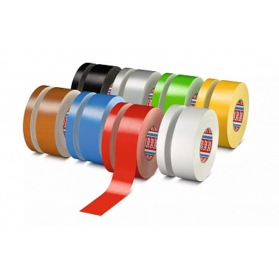 Tesa 4651, sárga textilszalag, 50 mm x 50 m