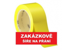 3M 471 Označovací PVC  lepicí páska, otěruvzdorná, žlutá 100 mm x 33 m