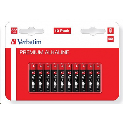 VERBATIM Alkáli elem AAA 10 csomag / LR3