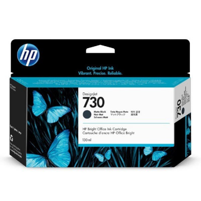 HP 730 P2V65A matt fekete (matte black) eredeti tintapatron
