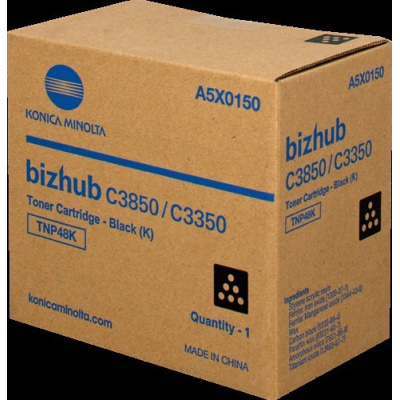 Konica Minolta A5X0150 TNP-48K fekete (black) eredeti toner