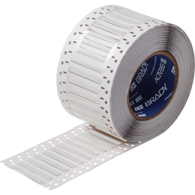 Brady LSZH-094-2-WT / 141202, címkék, THT Low Smoke Halogen Free Permasleeve Wire Marking Sleeves, 50.80 mm x 4.60 mm