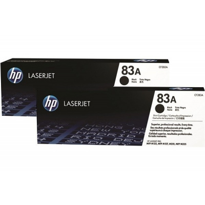 HP 83A CF283AD dualpack fekete (black) eredeti toner
