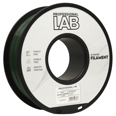 Professional Lab FG-P195-E1, 3D filament, PETG, 1,75mm, 1000g, Zöld (Olive green)