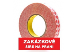 3M™ oboustranná páska GPT-020F, čirá, tl. 0,2 mm, plastový liner 100 mm x 50 m