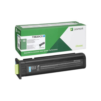 Lexmark 73B20C0 cián (cyan) eredeti toner