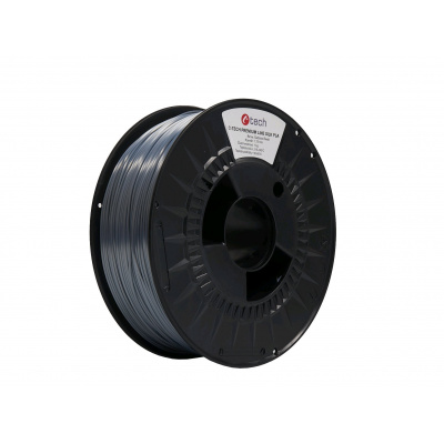 C-Tech 3DF-P-SPLA1.75-7012 3D filament, PREMIUM LINE, Silk PLA, RAL7012, 1,75mm, 1000g, Bazalt szürke (Basalt grey)