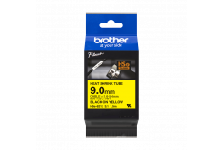 Brother HSe-621E Pro Tape, 9 mm x 1.5. m, fekete nyomtatás / sárga alapon , eredeti szalag