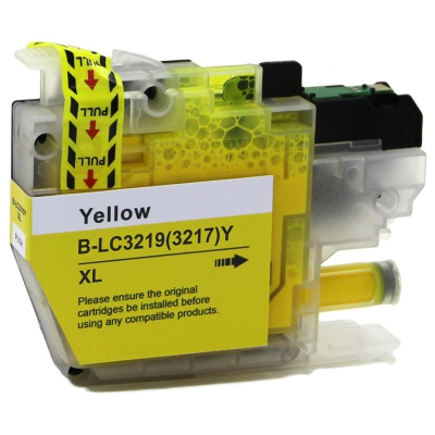 Brother LC-3217XL / LC-3219XL sárga (yellow) utángyártott tintapatron