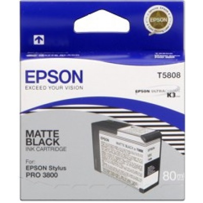 Epson C13T580800 matt fekete (matte black) eredeti tintapatron