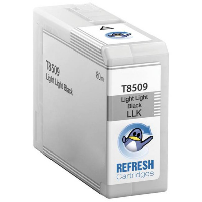 Epson T8509LLK világos fekete (light light black) kompatibilis tintapatron