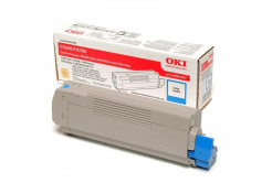 OKI 43381907 cián (cyan) eredeti toner