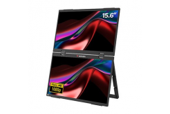 Verbatim přenosný  monitor, Dual Monitor Essentials, 15.6", Full HD (1920x1080), 60Hz, černý