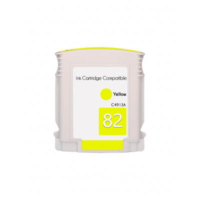 Utángyártott tintapatron a HP 82 C4913A sárga (yellow) 