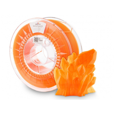 Spectrum 80884 3D filament, PLA Crystal, 1,75mm, 1000g, Narancs (Neon orange)
