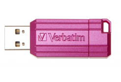Verbatim 49067 Flash meghajtó Hi-Speed Store 'n' Go, 16GB, Pinstripe, USB 2.0, Forró rózsaszín