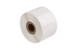 PONY 25x15mm, 400db, M110 és M120 esetében, eredeti öntapadós címkék, fehér