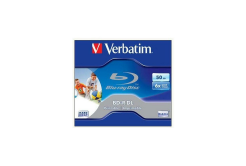 Verbatim 43735 BD-R Dual Layer, Jewel Box, 50GB, 6x, nyomtatási opcióval