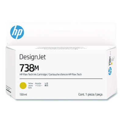 HP 738M A24VPA sárga (yellow) eredeti tintapatron