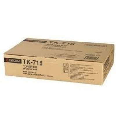 Kyocera Mita TK-715 fekete (black) eredeti toner