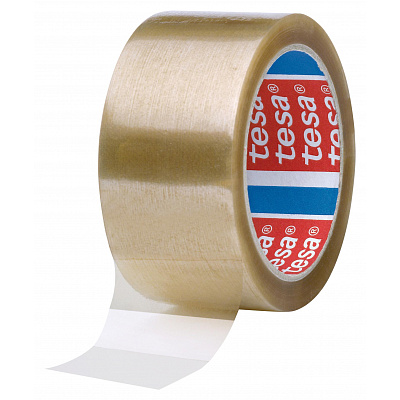 Tesa 04089, átlátszó csomagolószalag, 75 mm x 66 m, 24 tekercs dobozonként