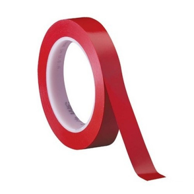 3M 471 PVC ragasztószalag, 12 mm x 33 m, piros