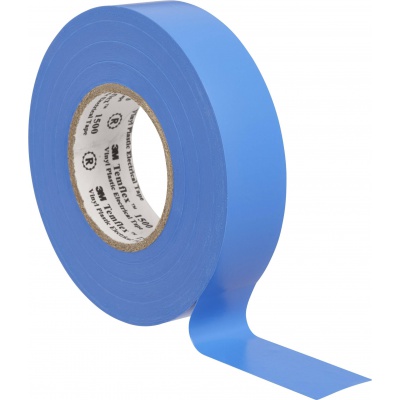 3M Temflex 1500 Elektromos szigetelőszalag, 19 mm x 20 m, kék