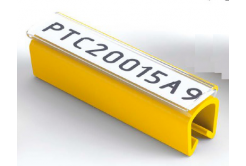 Partex PTC50030A9, fehér, 100db, (6,0-7,2mm), PTC nacvakávací pouzdro na štítky