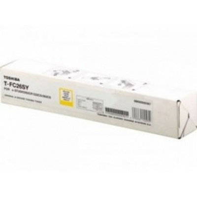 Toshiba TFC26SY, 6B000000569 sárga (yellow) eredeti toner