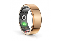 Powerton SMART RING okosgyűrű 9-es méret, arany, kibontva