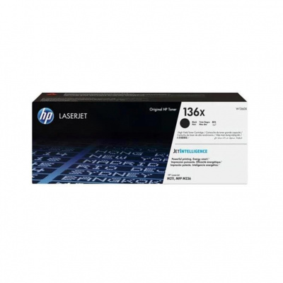HP 136X W1360X fekete (black) eredeti toner