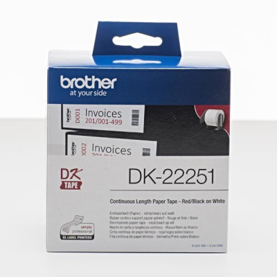 Brother DK-22251, 62mm x 15,24m, papírszalag