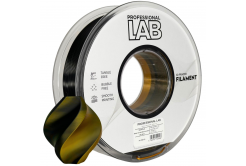 Professional Lab FG-P98-E1, 3D filament, PLA Silk, Dual Color, Black, Gold, 1kg, 1,75mm