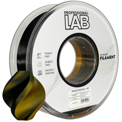 Silk PLA Dual Color black gold | Prof. Lab