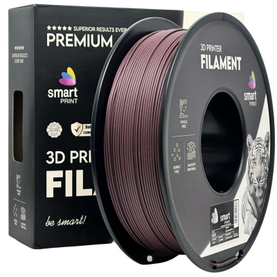 Smart Print FG-S131-E1, 3D filament, PLA Carbon Fiber, 1,75mm, 1000g, Piros (Red)