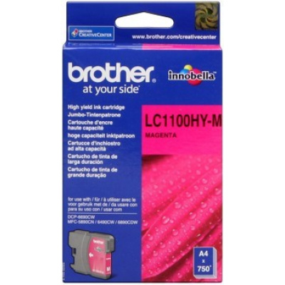 Brother LC-1100HYM bíborvörös (magenta) eredeti tintapatron