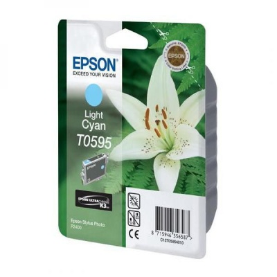 Epson T0595 világos cián (light cyan) eredeti tintapatron