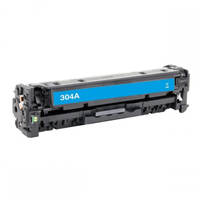 Utángyártott toner a HP 304A CC531A cián (cyan) 