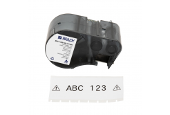 Brady M5C-1500-595-WT-BK / 170944, 38.10 mm x 7.62 m, vinil, fekete nyomtatás / fehér alapon