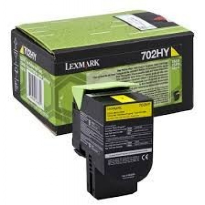 Lexmark 70C2HY0 sárga (yellow) eredeti toner