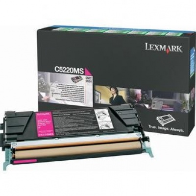 Lexmark C5220MS bíborvörös (magenta) eredeti toner