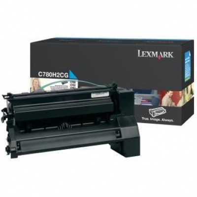 Lexmark C780H2CG cián (cyan) eredeti toner