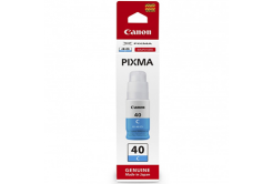 Canon eredeti tintapatron 3400C001, cyan, 7700 oldal, 70ml, GI-40 C, Canon PIXMA G5040,G6040