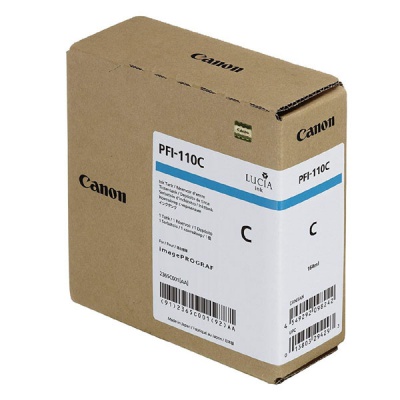 Canon PFI110C 2365C001 cián (cyan) eredeti tintapatron