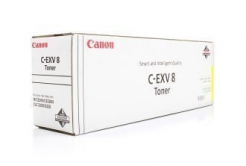 Canon C-EXV8 sárga (yellow) eredeti toner
