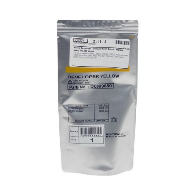 Ricoh D0899680 sárga (yellow) eredeti developer